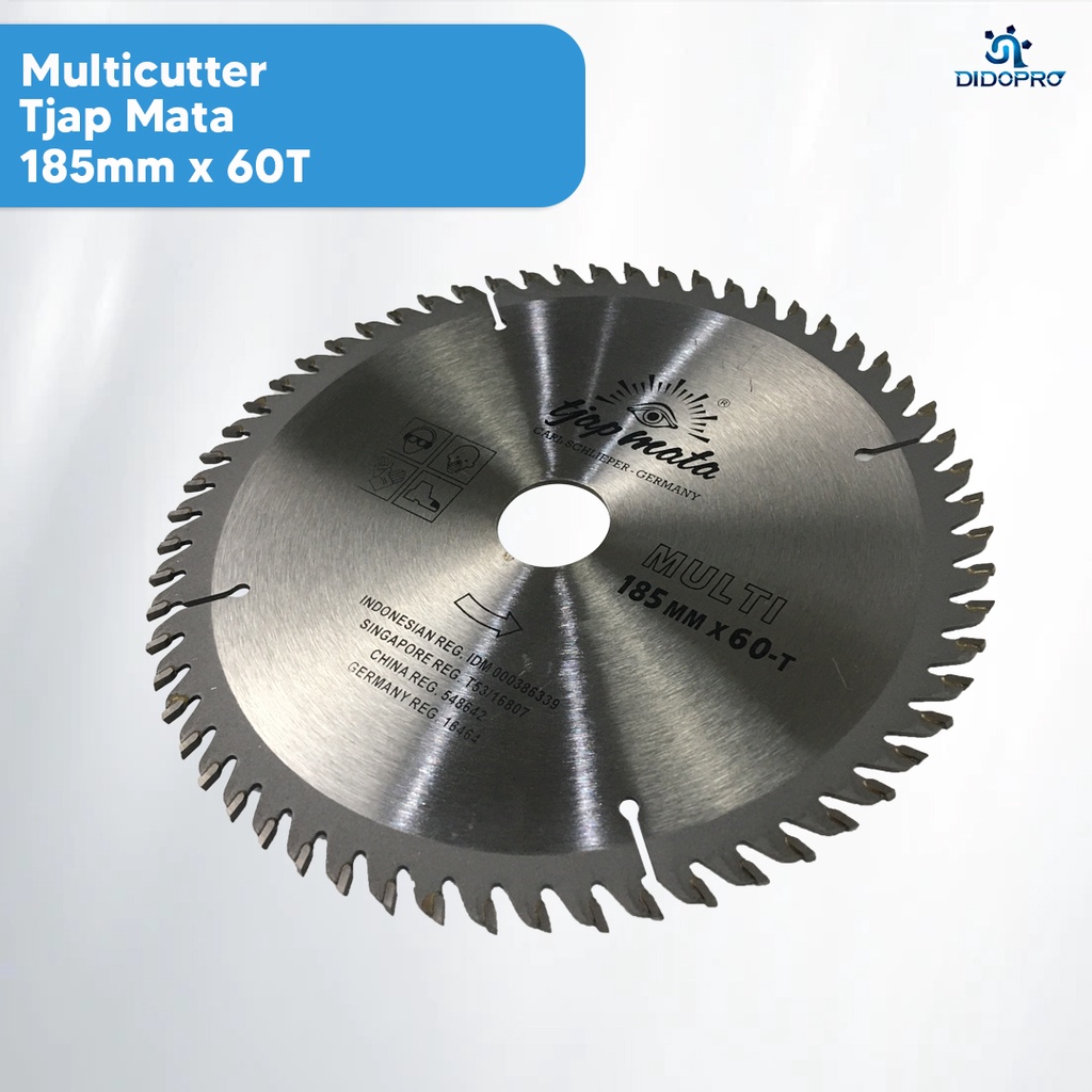 MATA GERGAJI KAYU 7 INCH 40,60T CIRCULAR SAW BLADE TCT MULTI TJAP MATA 7&quot;