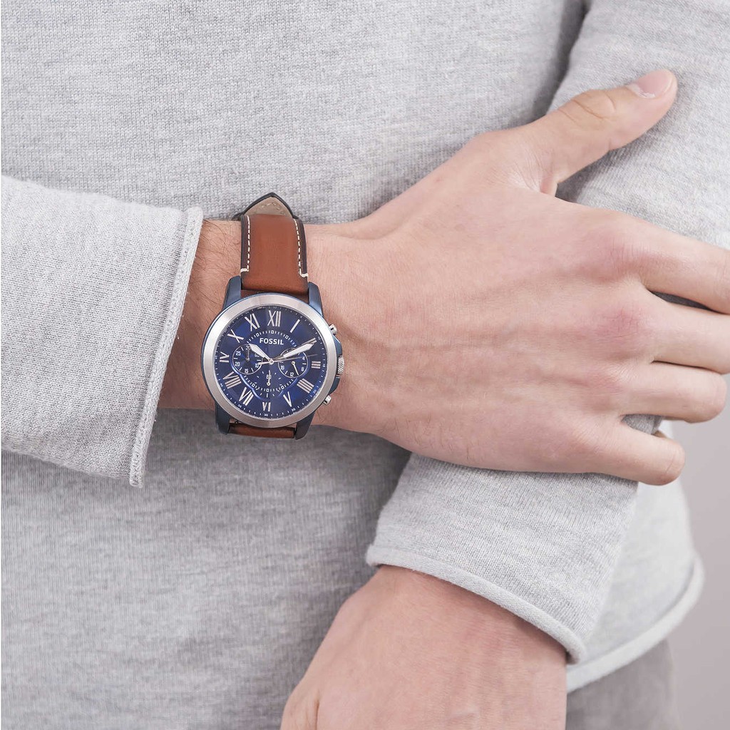 Fossil FS5151 Grant Chronograph Brown Original