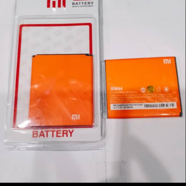 Baterai Batere Battery original Xiomi BM44/ Redmi 2S