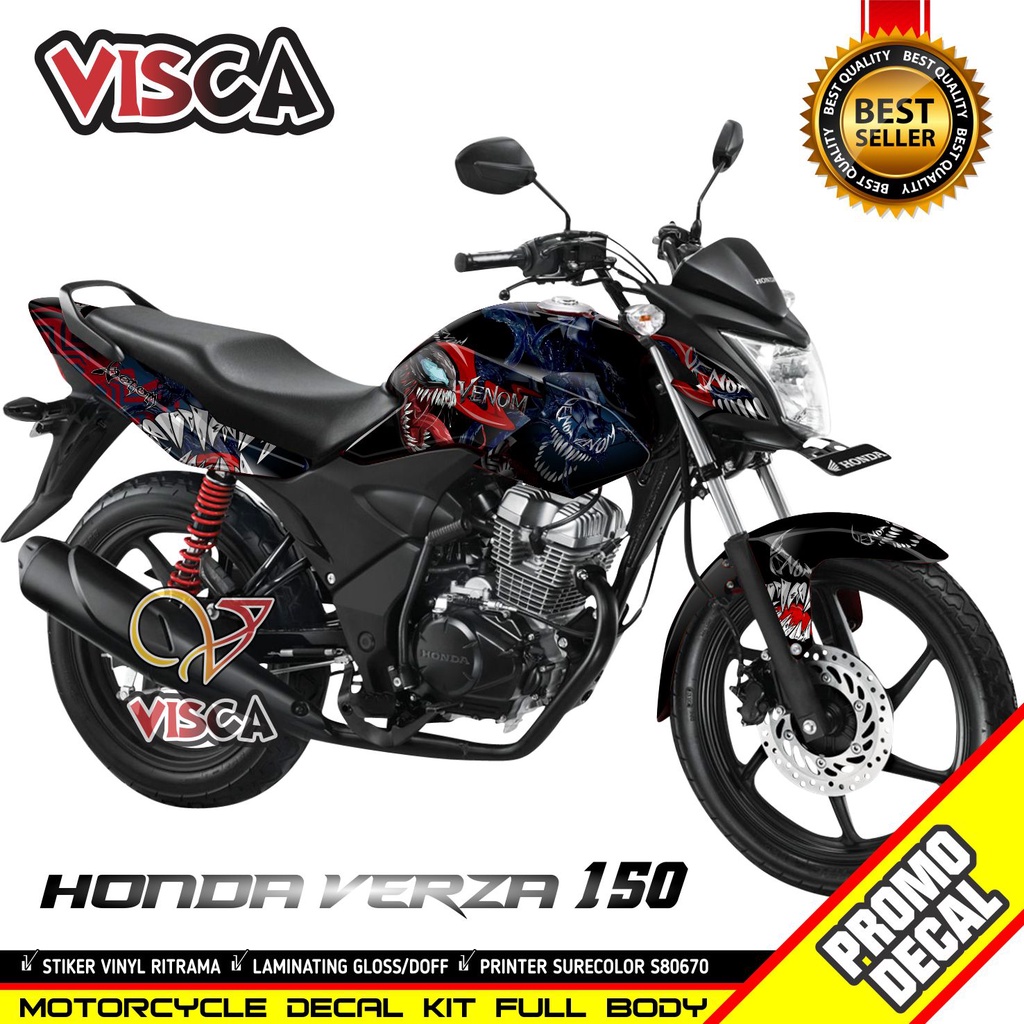 Decal Verza 150 Full Body Variasi Stiker Verza 150 Full Body Variasi Striping Verza 150 Full Body Va
