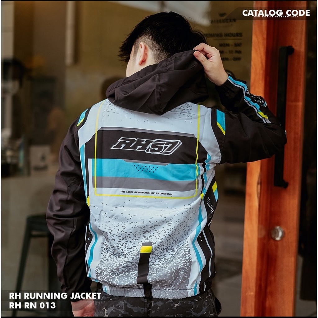 Jaket Hoodie Printing Racing Hell 2022 Bahan Jersey Tebal