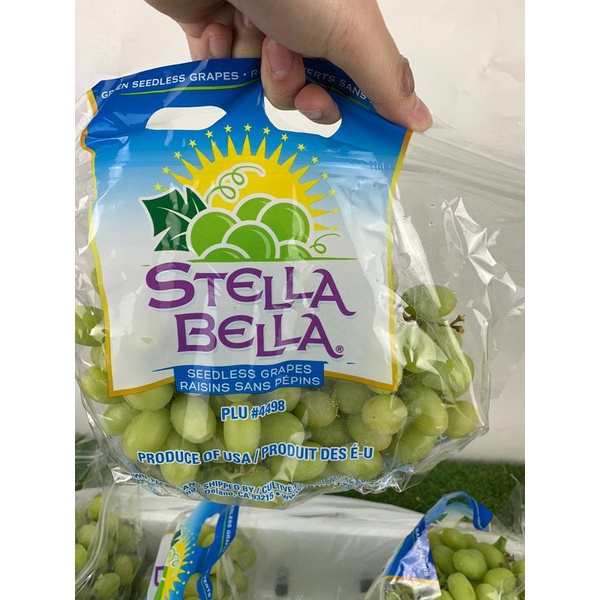 

Anggur stella bella USA seedlees super manis & garing | 8 kg