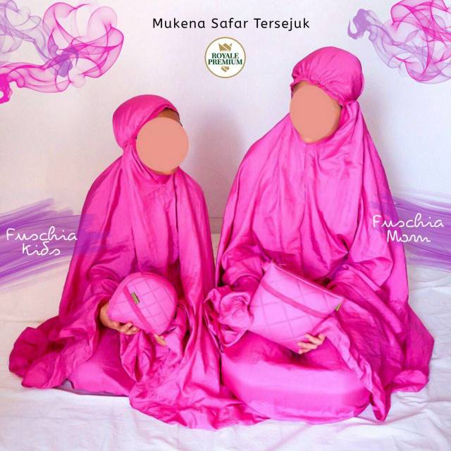 Mukena couple Moms and Kids ROYALE PREMIUM
