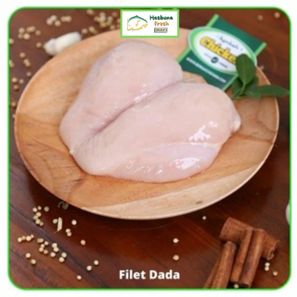 

Fillet Dada Organik Berkah Chicken 1 Kg (Frozen) HASBUNA Fresh Mart