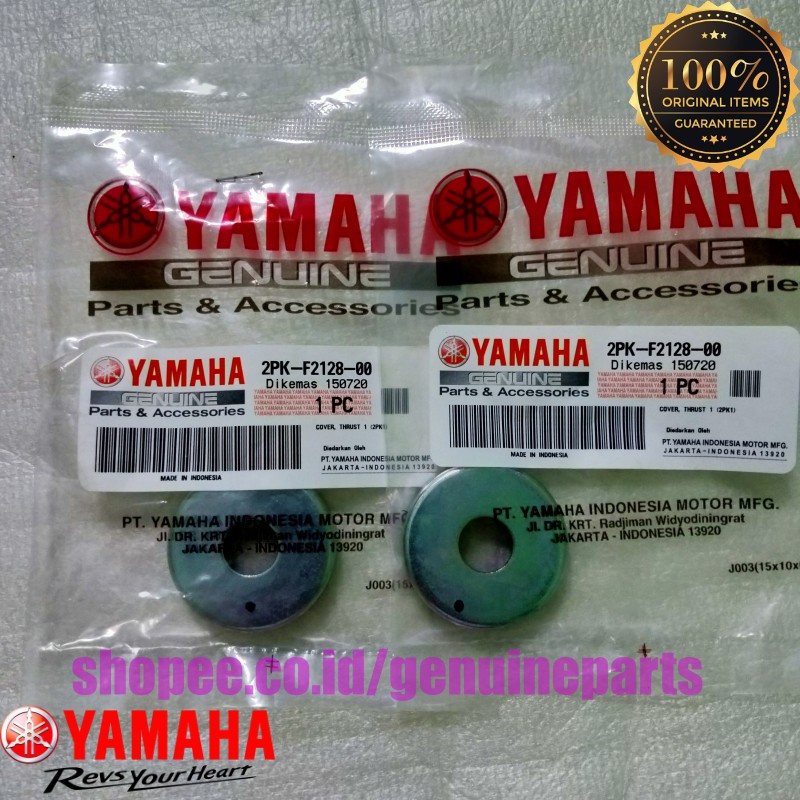 SEPASANG TUTUP BOSH SWING ARM VIXION R. R15. XABRE ORIGINAL YAMAHA