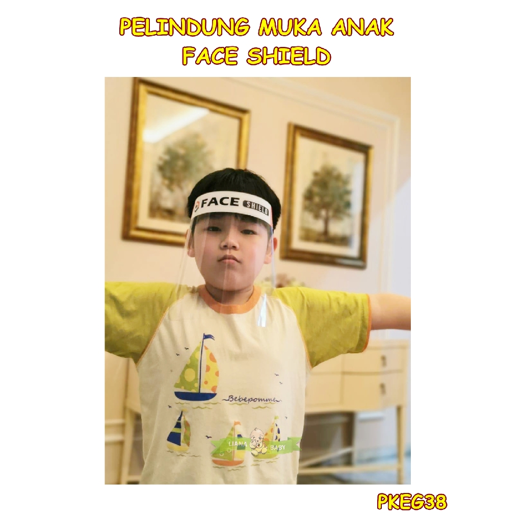 PKEG38 PELINDUNG MUKA ANAK FACE SHIELD ANAK