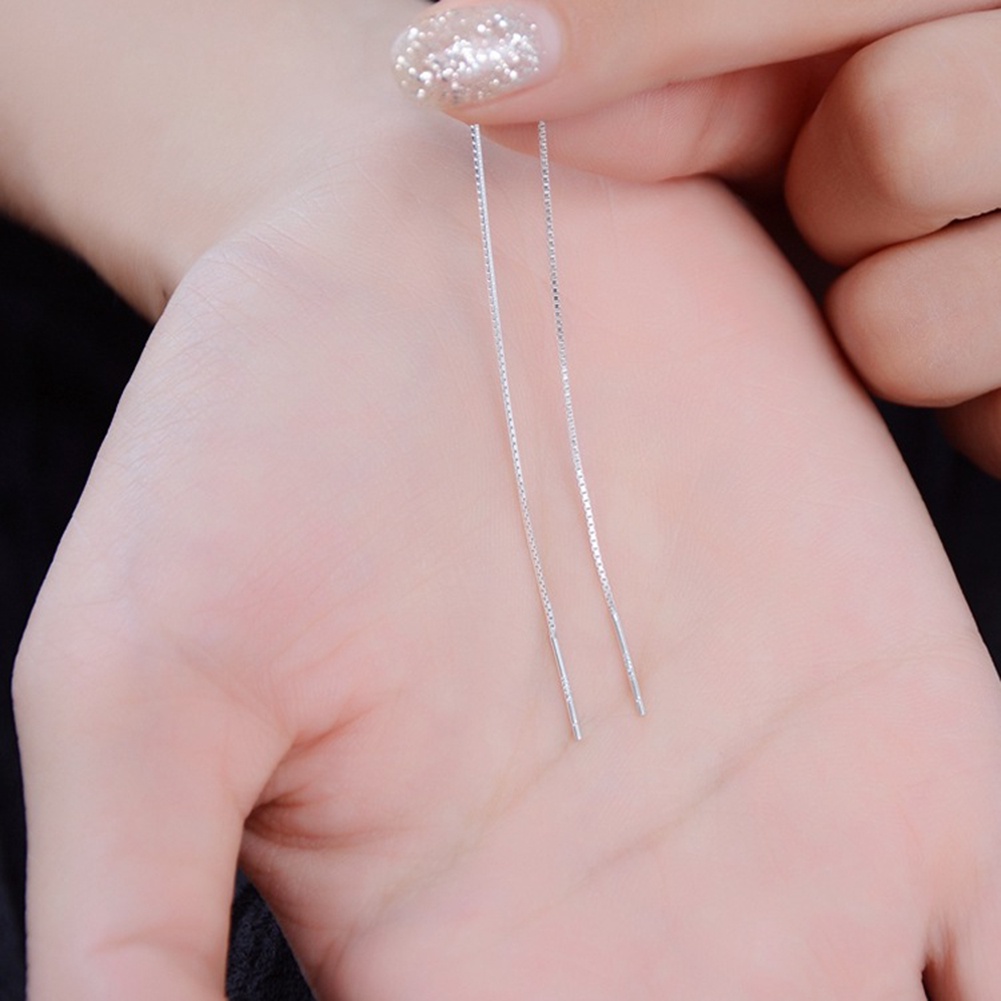 Hu Hu Hu Hu Hu Alat Bantu Pasang Kacamata♡ 1pc Anting Rantai Panjang Untuk Wanita
