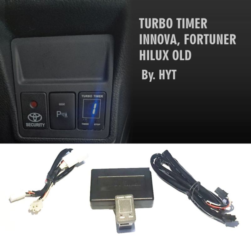 turbo timer Innova Fortuner Hilux OLD soket ke soket