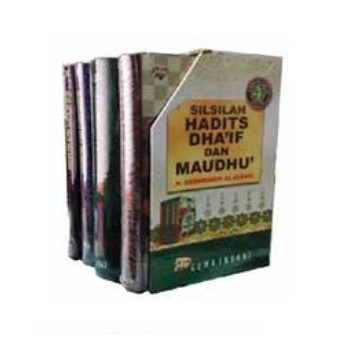 1 Set Silsilah Hadits Dhaif & Maudhu (4 Jilid)