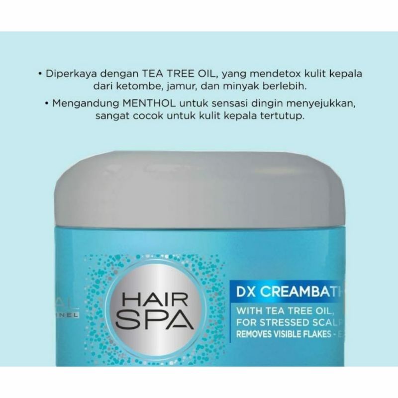 L'Oreal Professionnel Hair Spa DETOX DX Creambath 500 ML / LOREAL Spa