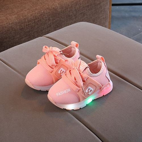 GI 333 RISCE (SIZE 21-30) SEPATU LED SNEAKER TALI ANAK IMPORT JAKARTA BATAM JSK