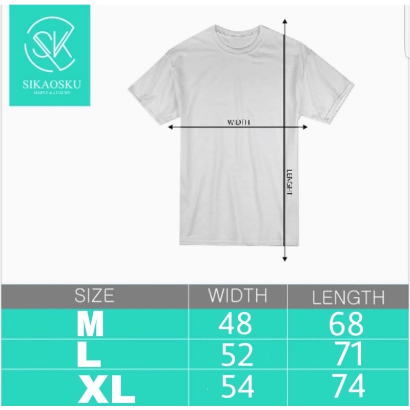 Kaos polos COTTON MODAL 30s PREMIUM DI ATAS KATUN BAMBOO LENGAN PENDEK PRIA DAN WANITA