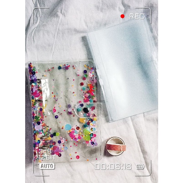 

paket Binder + ziplock a6