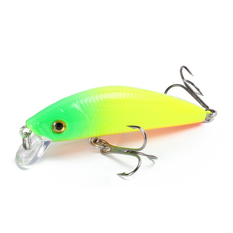 SYFishing 1Pcs New Colorful Minnow Umpan Pancing 7cm 8.1g Swimbait Fishing Lure Ikan Bass Floating Bait Kail Memancing Tackle