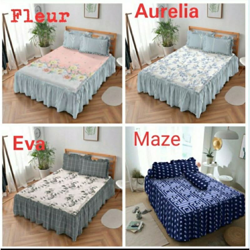 Sprei Rumbai King FLEUR, AURELIA, EVA, MAZE Kintakun