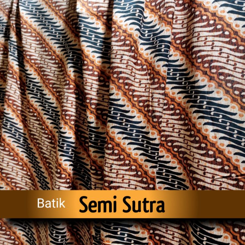 Kain Batik Semi sutra motif lareng parang