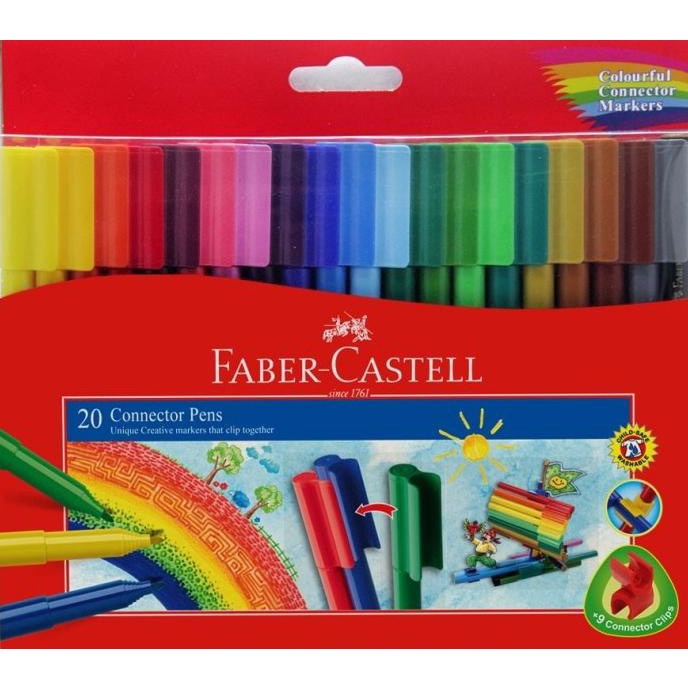 

Connector Pen 20 Warna Faber Castell Slmh5