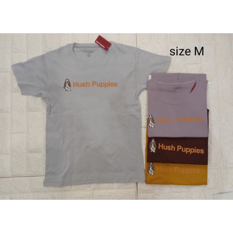 KAOS HUSH PUPPIES UNISEX SIZE M-XL