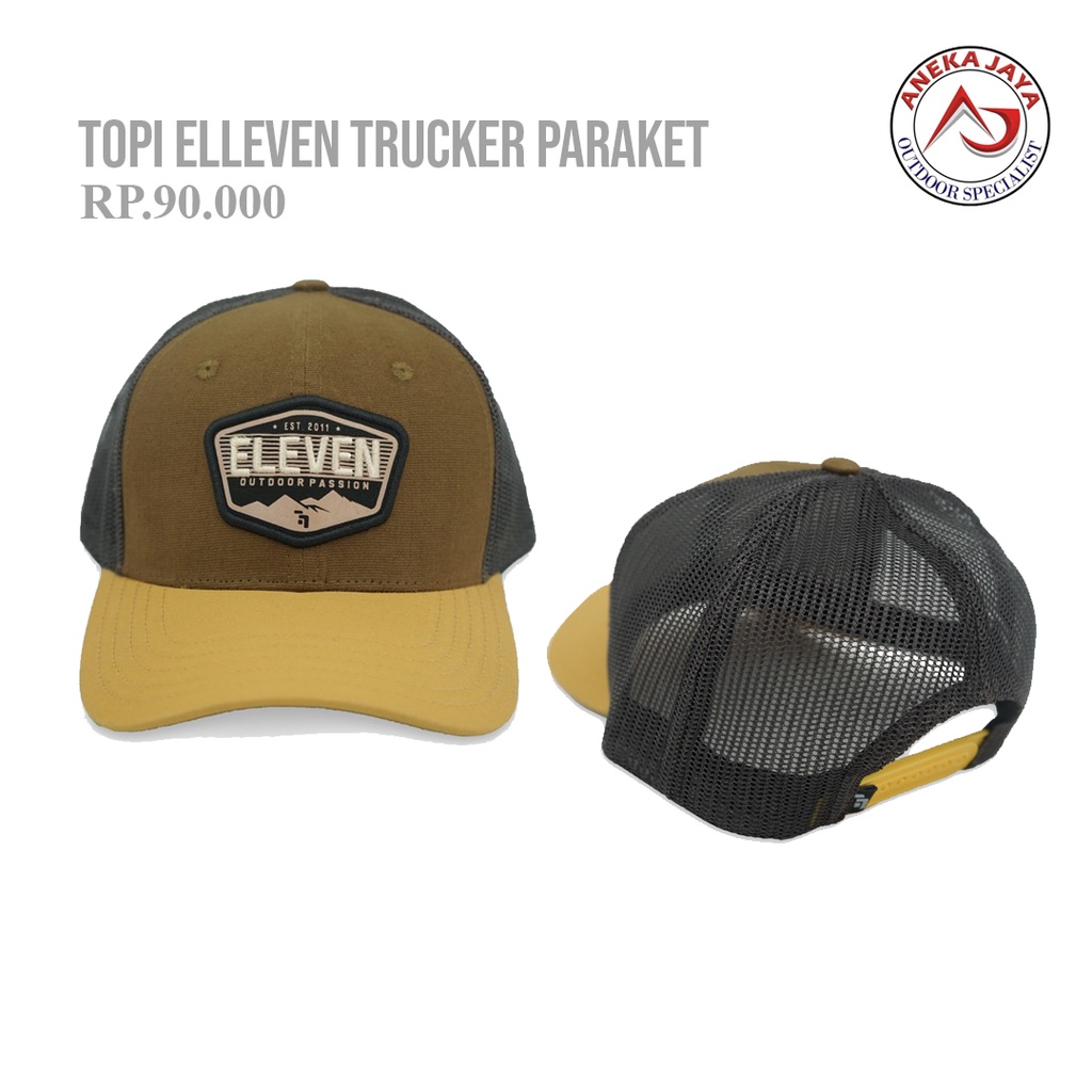 TOPI TRUCKER ELLEVEN PARAKET