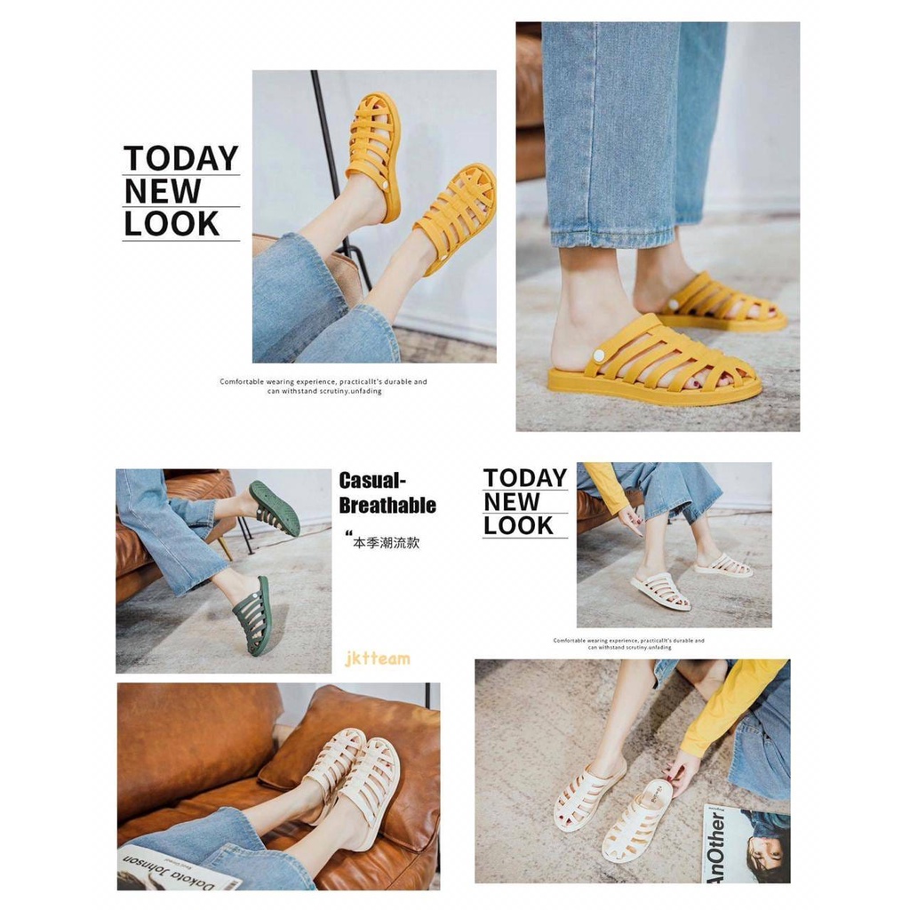 Sandal Jelly Wanita Tawana Gladiator