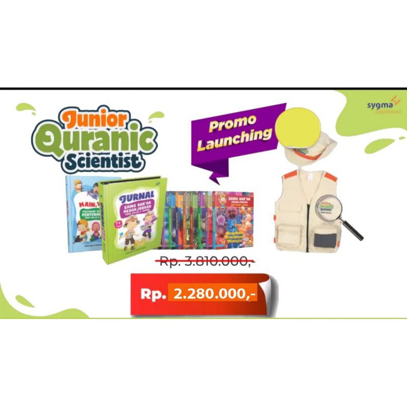 Seri Sains Quran Menakjubkan Anak Shaleh dan Cerdas
