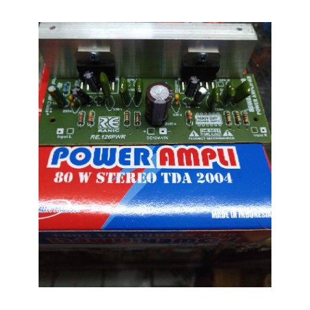Kit power amplifier tda2004 tda2005 stereo btl