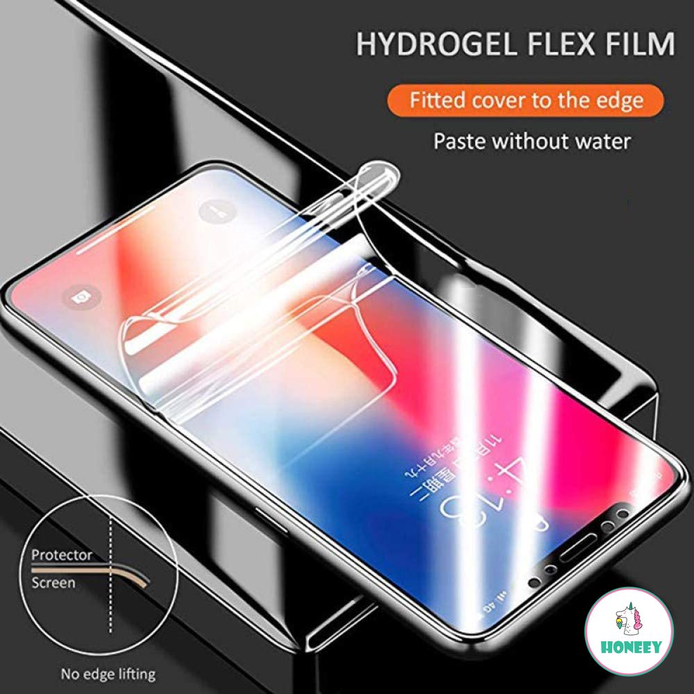 Hydrogel Film Screen Protector for IPhone 14 12 11 Pro X XS Max XR 6s 7 8 Plus Soft Flexible Protective Tempered Glass