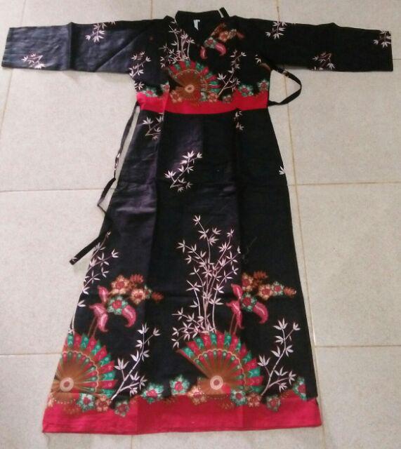 Batik Couple Keluarga Sania Ruffle Ori Ndoro Jowi Dnt Kipas