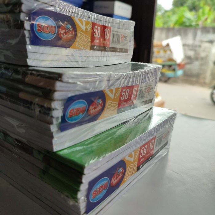 

Cuci Gudang Buku Tulis Sidu 58 Lembar Isi 10 Buku Promo
