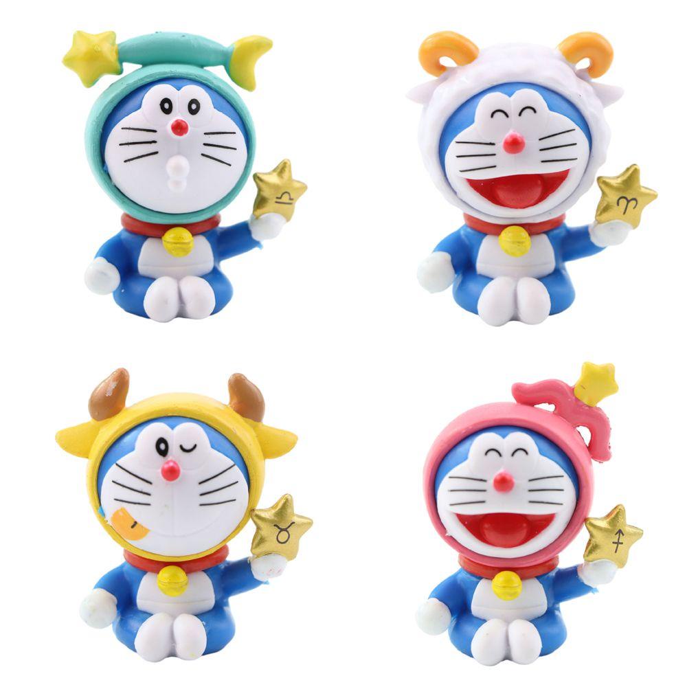 Mxbeauty Mainan Action Figure Model Kartun Doraemon Kawaii Q Version Untuk Anak