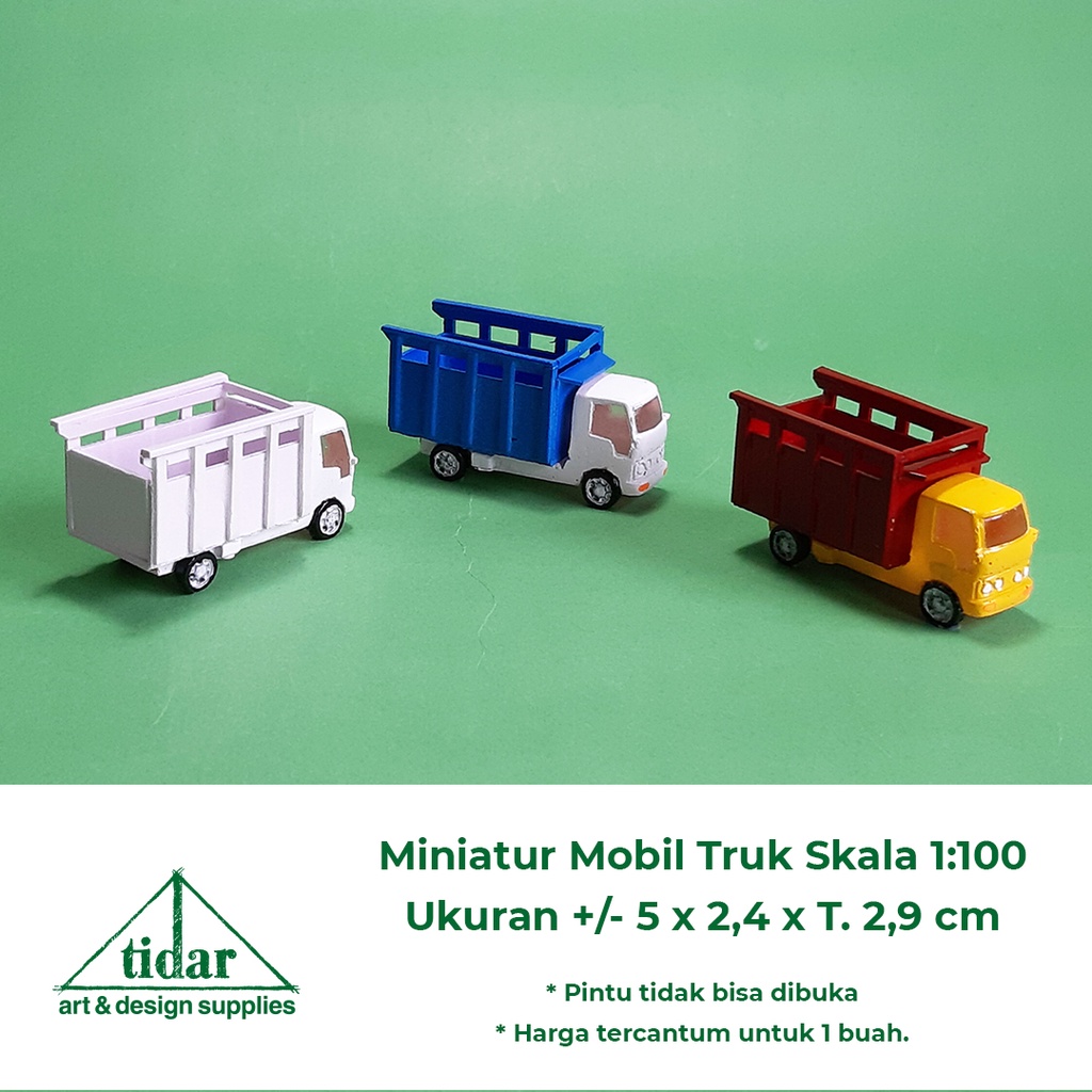 

[MR] MH - Miniatur Mobil Truk Besar - Maket Truck Skala 1:100