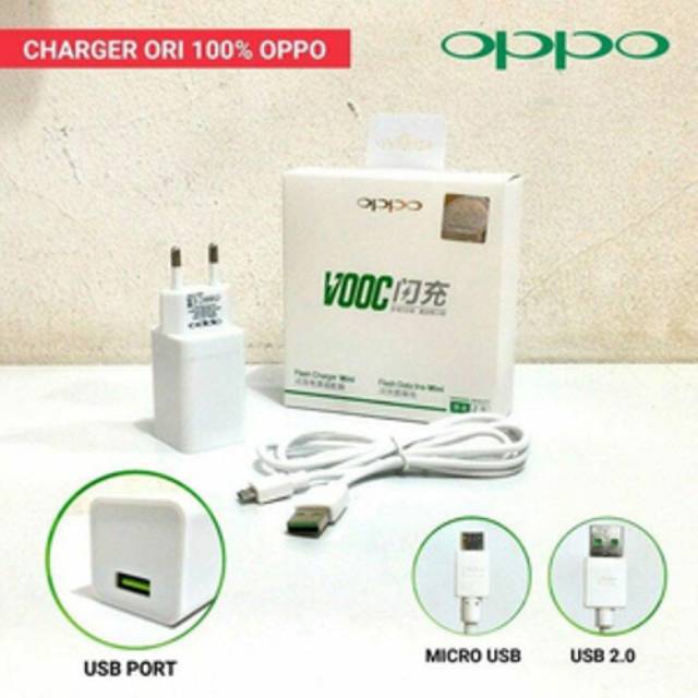 Charger oppo vooc