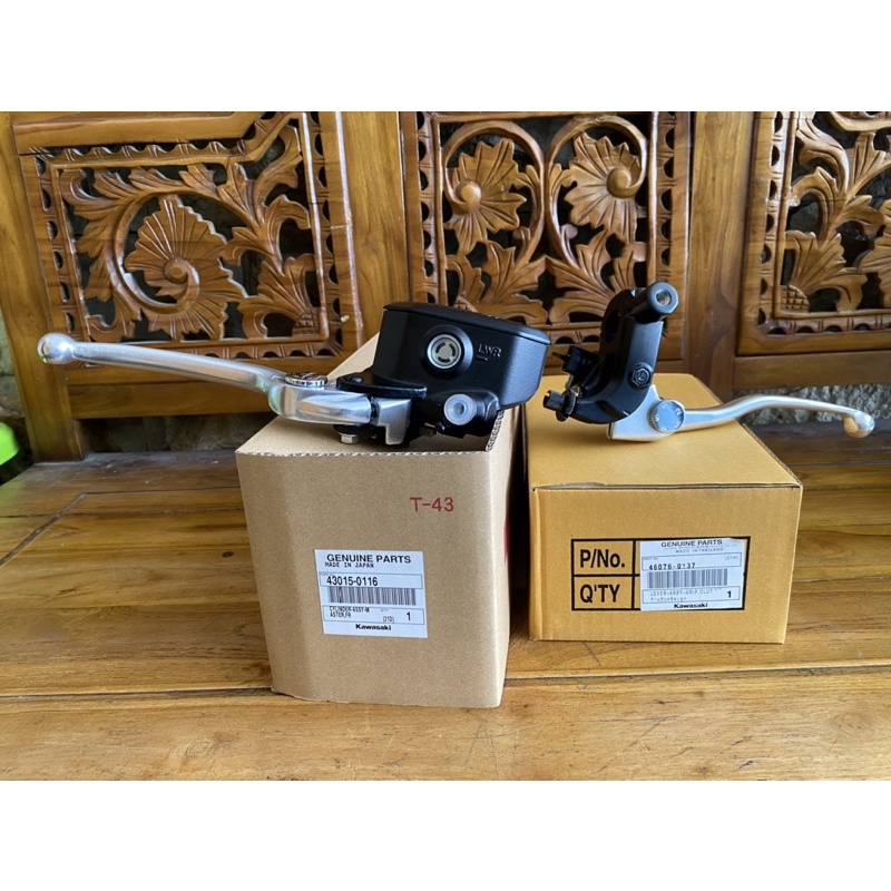 master Kawasaki er6 master rem er6 original set handle kopling er6 original baru