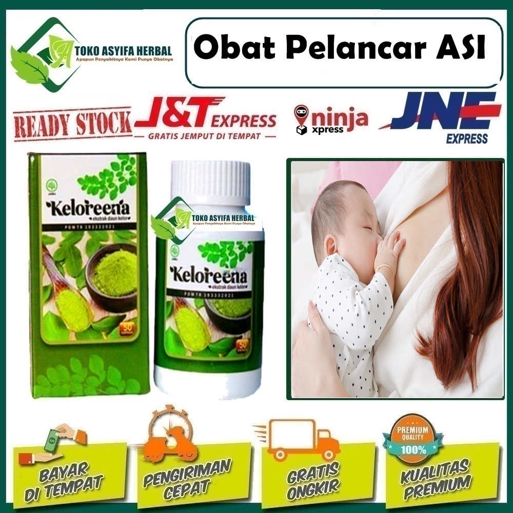 Jual KELOREENA - Obat Pelancar ASI, ASI Beku, ASI Menggumpal, ASI ...