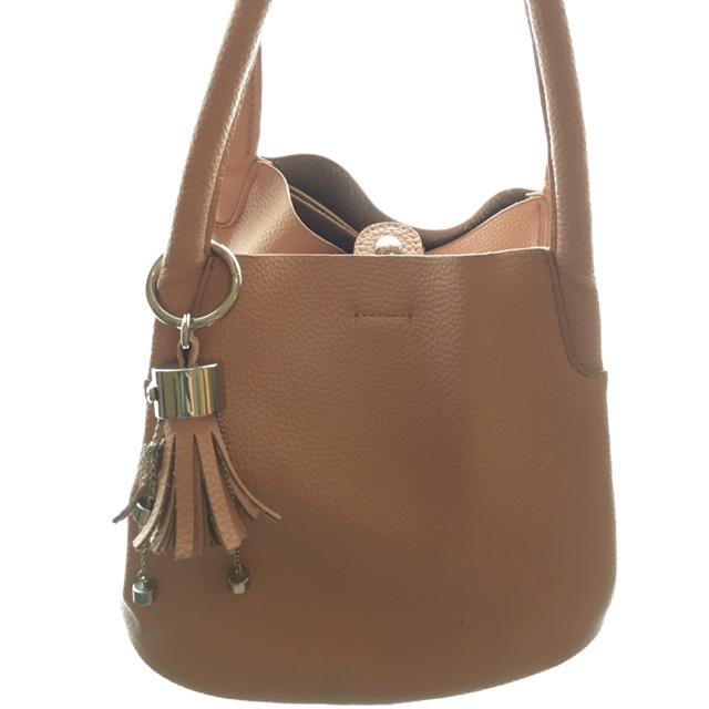 Zara Basic Bag - Peach