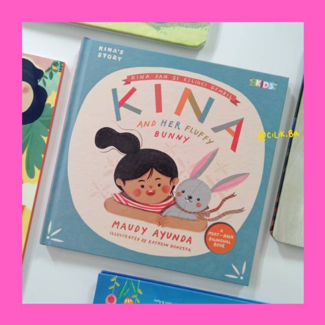 Kina and Her Fluffy Bunny