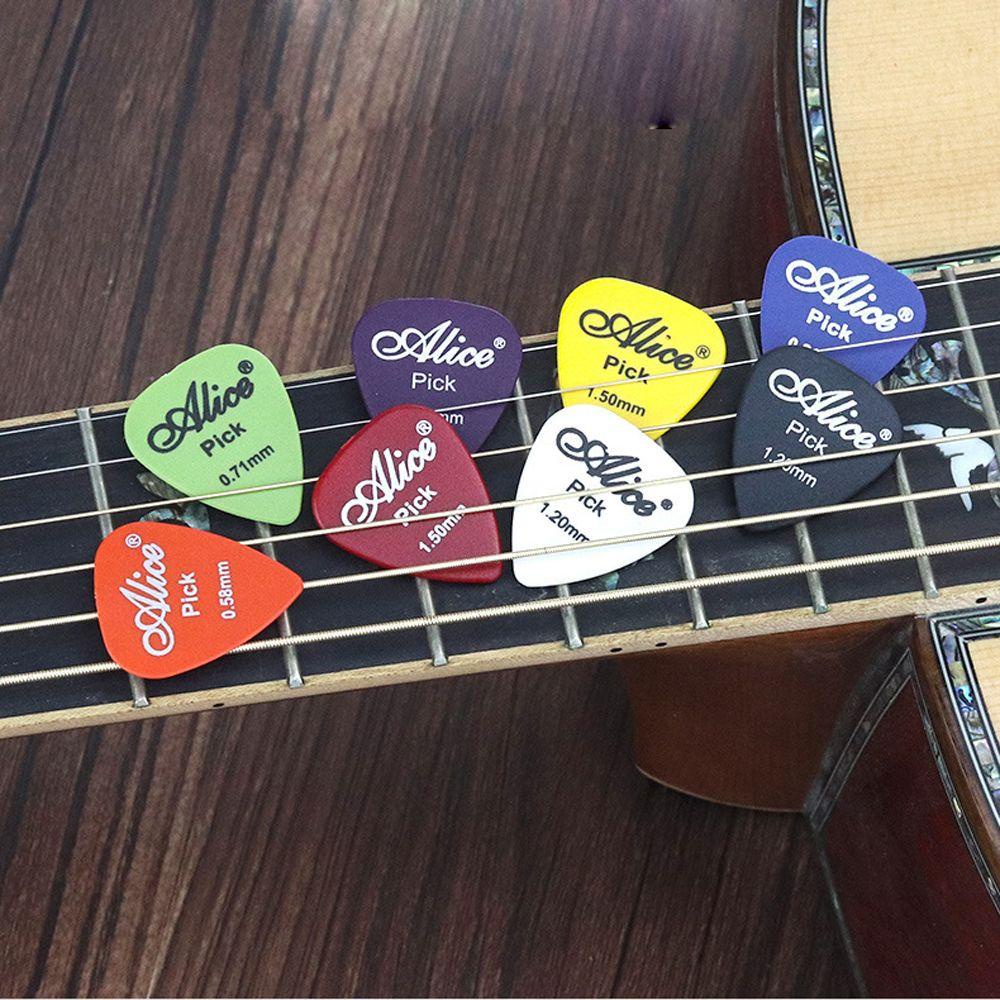 Nickolas1 Picks Gitar Ringan Smoothy Bass ABS 1box Aksesoris Gitar