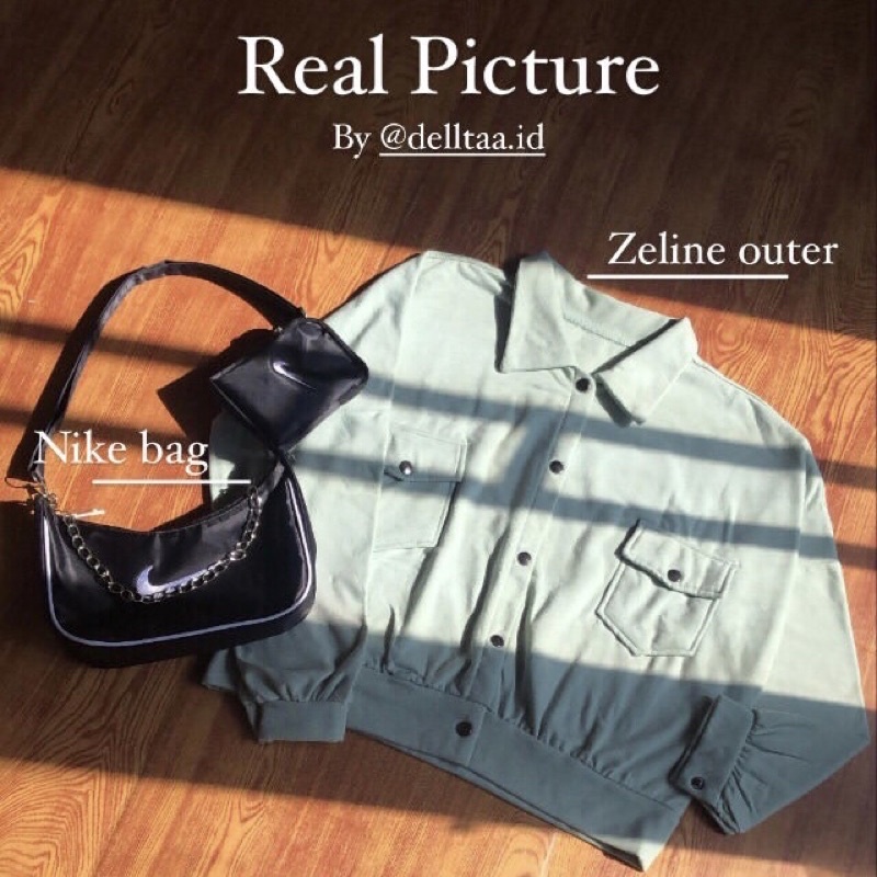 ZELINE OUTER | JAKET WANITA | OUTER OVERSIZE