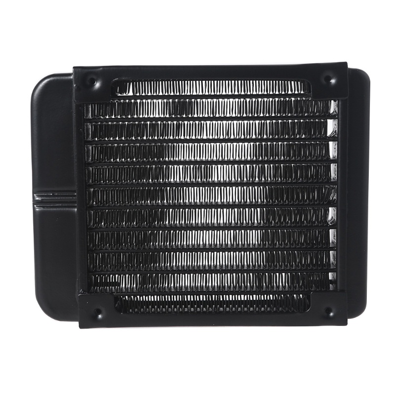 Bt Radiator Pendingin Air Aluminium 10tabung Heat Exchanger CPU Heatsink Cooler Penghilang Panas Cepat Untuk Komputer PC