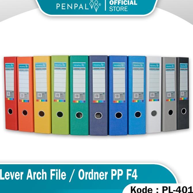 

BAYAR DITEMPAT Penpal Lever Arch File / Ordner Folio PL-401 KOMPLIT Kode 657