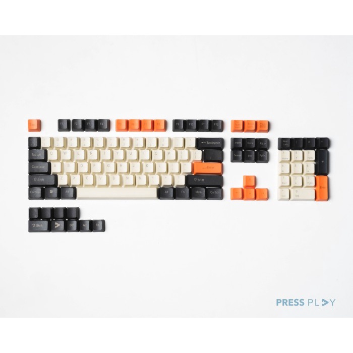 'RUST' KEYCAPS MECHANICAL KEYBOARD FULL SET SINGLE SHOT PBT