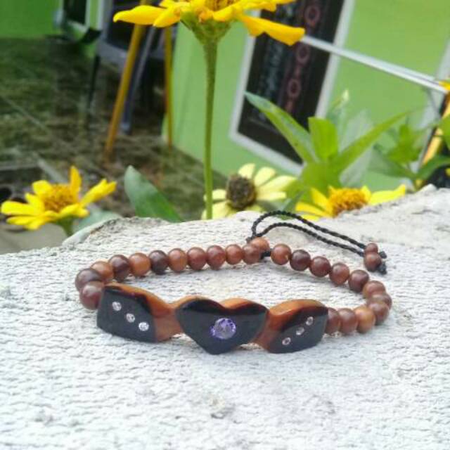 Gelang asli kokka motif plat mata sayat dewa
