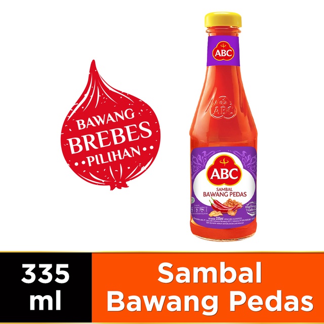 

Promo !! ABC Sambal Bawang Pedas 335 ml