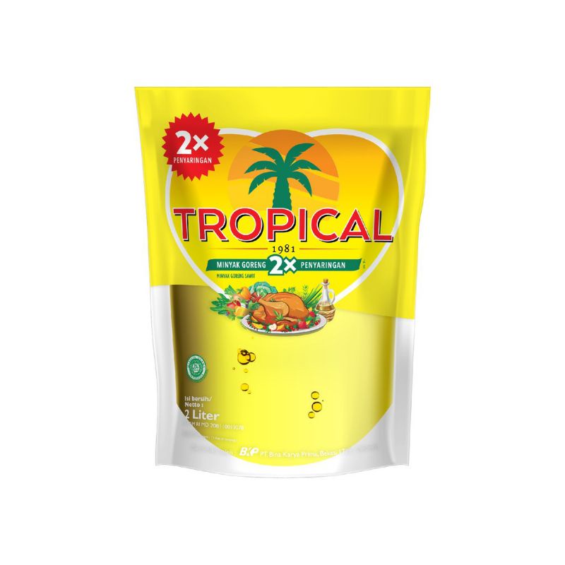 

MINYAK GORENG TROPICAL POUCH 2L