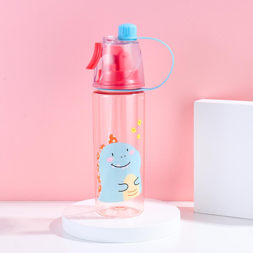 Solighter Gelas Plastik Anak Portable Kartun Watering Can