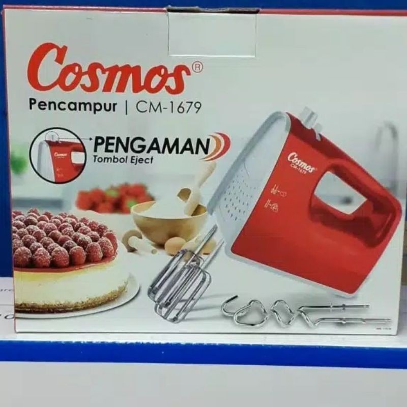 Hand Mixer Cosmos CM-1679 Tanpa Bowl