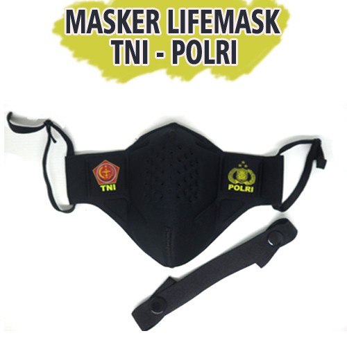 Masker Lifemask TNI POLRI Masker TNI POLRI Masker n95 TNI POLRI