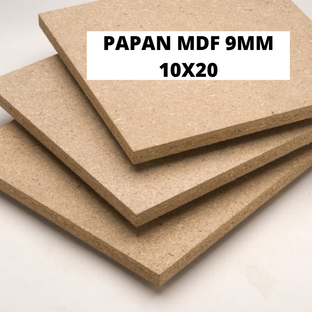  PAPAN MDF  9mm 10 x 20 UNTUK KEGIATAN SENI KERAJINAN 