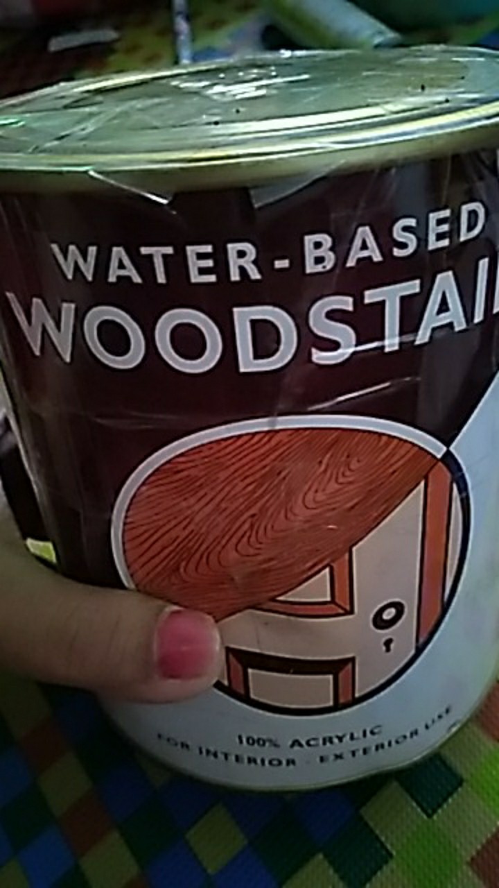 Mowilex Politur Pelitur Plitur Jadi Wood Stain Campuran Air Pilih Warna Kaleng 1liter