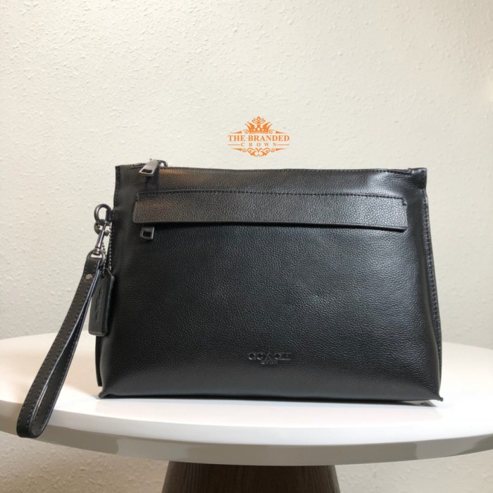 Tas Coach 28614 Clutch Bag Male Casual Large Thin Clutch Business Bag